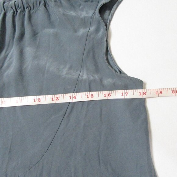 Kate and Kass Blue Silk Dress - Picture 8 of 10